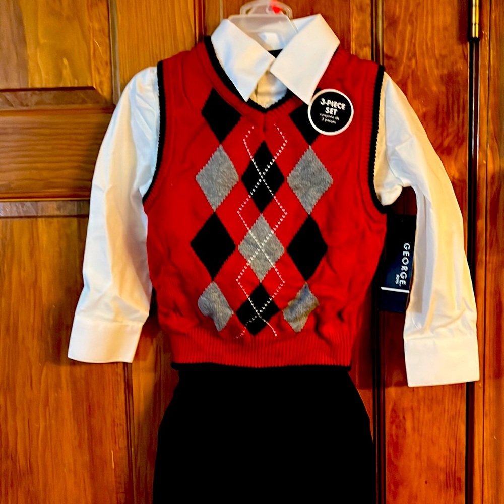 New George 3Pieces Boys Dress Suit 5 NWT
